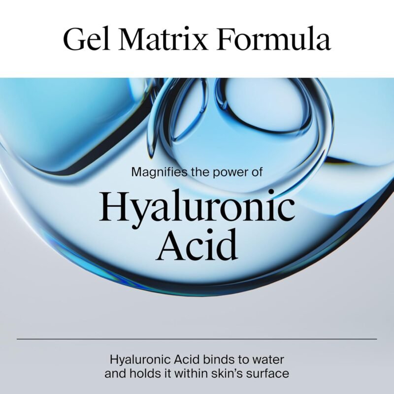 Neutrogena Hydro Boost Water Gel with Signature Fragrance, Hyaluronic Acid Face Moisturizer for Normal to Oily Skin, Delivers Hydration for Refreshed, Dewy Skin, 1.7 fl. oz - Image 4