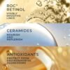 RoC Retinol Correxion Anti-Aging Wrinkle Night Serum, Daily Line Smoothing Skin Care Treatment for Fine Lines, Post-Acne Scars, 30 Individual Capsules, Unscented, 0.35 Fl Oz - Image 6