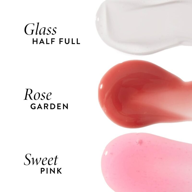 LAURA GELLER NEW YORK Fine Shine Glossy Lip Oil, Sweet Pink - Hydrating Squalane - Sheer Pink Lip Gloss - Image 5