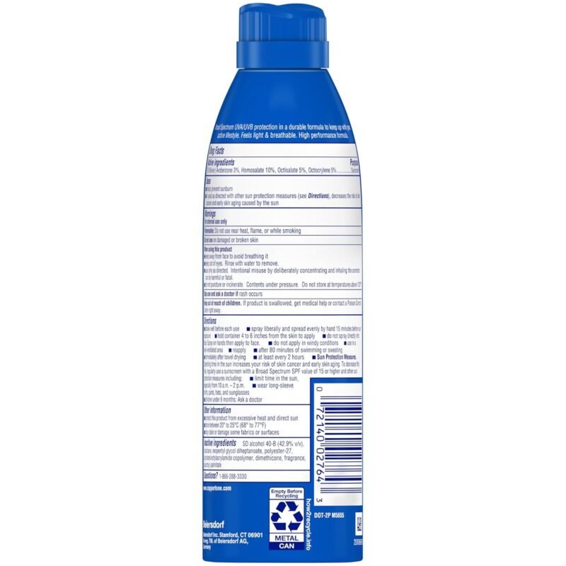 Coppertone Sport Sunscreen Spray SPF 50, Water Resistant Spray Sunscreen Bulk Pack, 5.5 Oz, Pack of 3 (Packaging May Vary) - Image 11