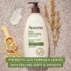 Aveeno Daily Moisturizing Body Lotion, Body Lotion for Dry Skin with Prebiotic Oat, Paraben Free, Fragrance Free, Non-Greasy, Non-Comedogenic Moisturizer, 18 FL OZ - Image 4