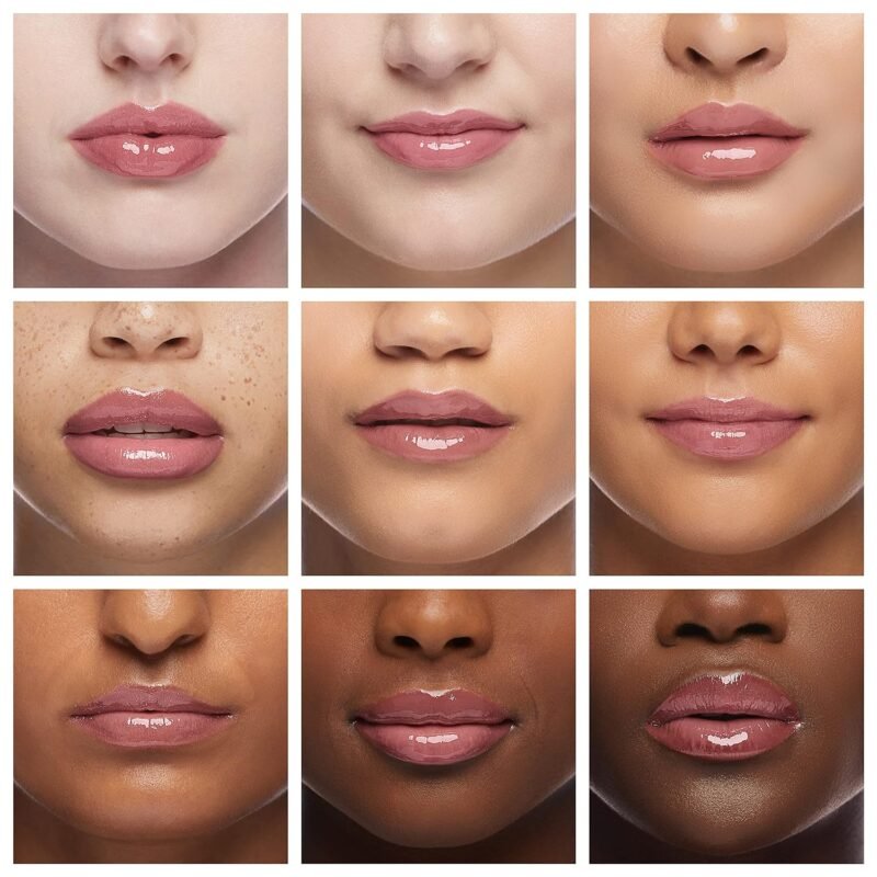 Ruby Kisses Broadway Vita-Lip Clear Lip Gloss (8 Pack), Ultra-Hydrating & Soothing Formula with Vitamins, High-Shine Non-Sticky Finish Lip Balm with Mint, Rosehip, Coconut, Mango, Argan, Honey, Shea - Image 4