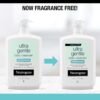Neutrogena Fragrance Free Ultra Gentle Foaming Daily Cleanser, Hydrating Face Wash for Sensitive Skin, Removes Makeup & Gently Cleanses Without Over Drying, Hypoallergenic, 16 fl. oz - Image 3