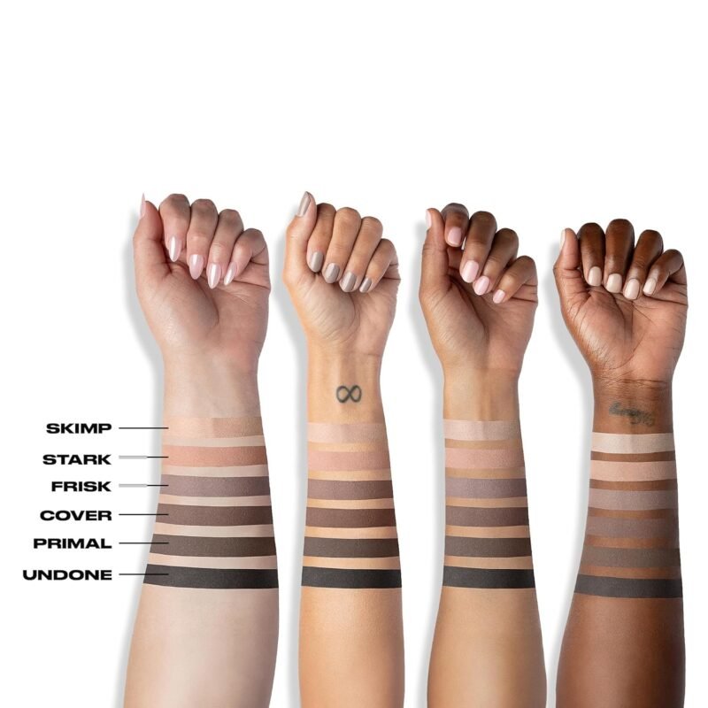 URBAN DECAY Naked 2 Basics Eyeshadow Palette, Velvety Matte Finish, 6 Nude Taupe & Brown Neutral Eye Shadows, Travel Mini Palette, Vegan, Cruelty-free - Image 4