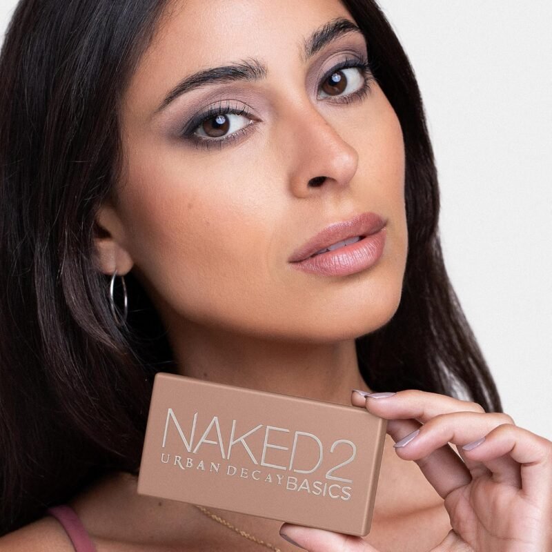 URBAN DECAY Naked 2 Basics Eyeshadow Palette, Velvety Matte Finish, 6 Nude Taupe & Brown Neutral Eye Shadows, Travel Mini Palette, Vegan, Cruelty-free - Image 8