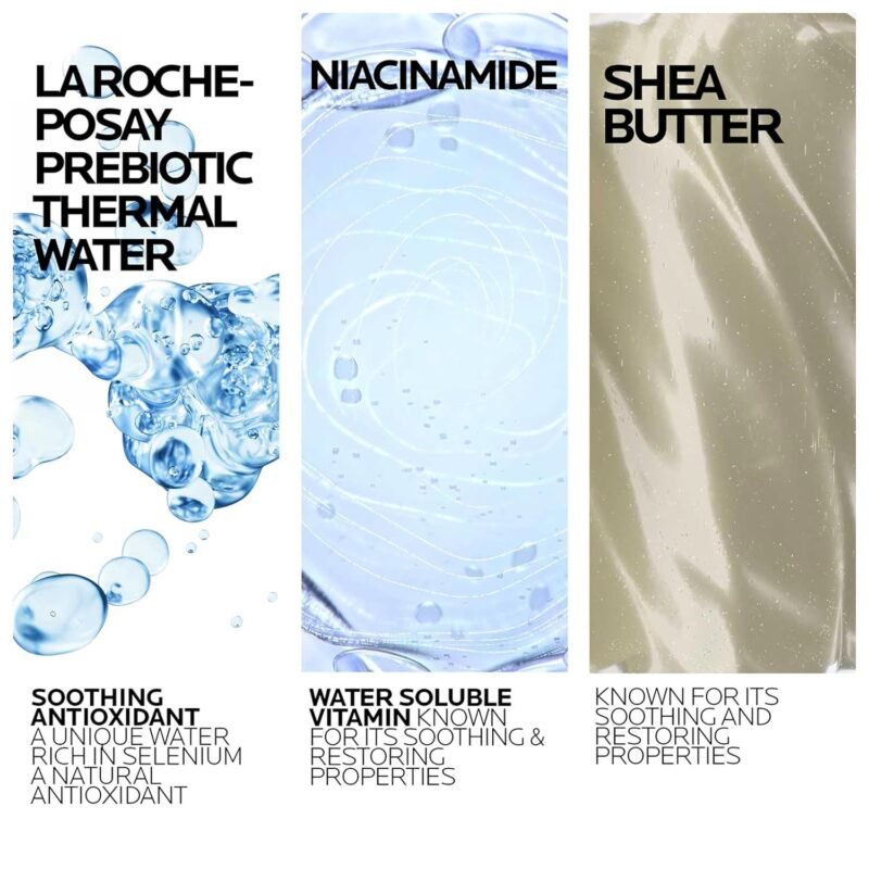La Roche-Posay Lipikar AP+ Gentle Foaming Cleansing Oil, Gentle Oil Cleanser for Face and Body Formulated with Niacinamide, Long-Lasting 24-hour Hydration, Fragrance-Free & Soap Free - Image 3