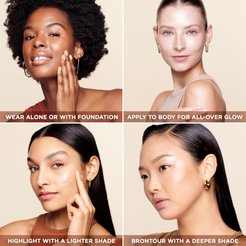 L'Oreal Paris Makeup True Match Lumi Glotion, Natural Glow Enhancer, Illuminator Highlighter, Bronzing Drops For a Sun-Kissed Glow, 902 Light - Image 9