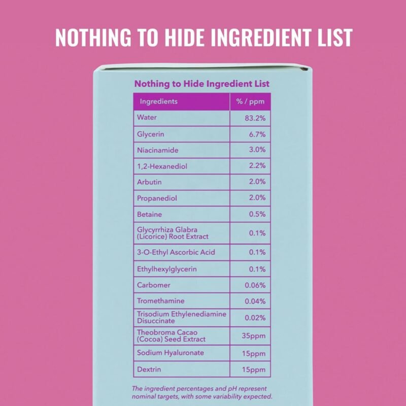 Good Molecules Niacinamide Brightening Toner - Facial Toner with Niacinamide, Vitamin C and Arbutin for Even Tone, Enlarged Pores - Skincare for Face - Image 7