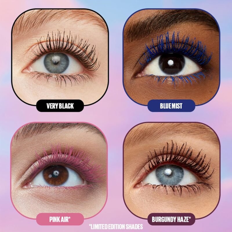 Maybelline Lash Sensational Sky High Waterproof Mascara Makeup, Volumizing, Lengthening, Defining, Curling, Multiplying, Buildable Formula, Brownish Black, 1 Count - Image 4