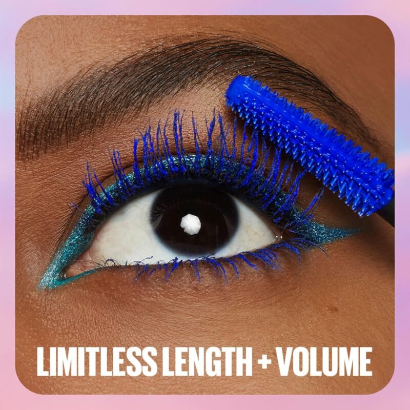 Maybelline Lash Sensational Sky High Waterproof Mascara Makeup, Volumizing, Lengthening, Defining, Curling, Multiplying, Buildable Formula, Brownish Black, 1 Count - Image 6