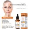Premium 20% 𝐯𝐢𝐭𝐚𝐦𝐢𝐧 𝐜 𝐬𝐞𝐫𝐮𝐦 - (2PACK) with Hyaluronic Acid, Retinol & Amino Acids - Boost Skin Collagen,Hydrate & Plump Skin, Anti Aging & Wrinkle Facial Serum - Image 3