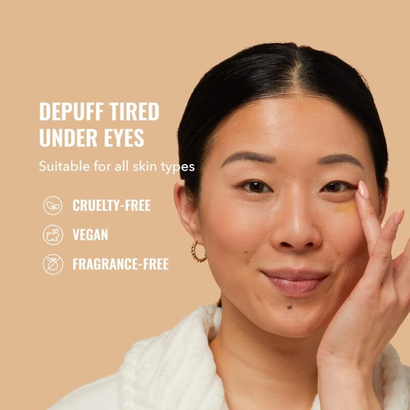 Good Molecules Yerba Mate Wake Up Eye Gel - Yerba Mate, Hyaluronic Acid and Caffeine to Hydrate, Minimize Puffiness and Swelling - Skincare for Face - Image 2