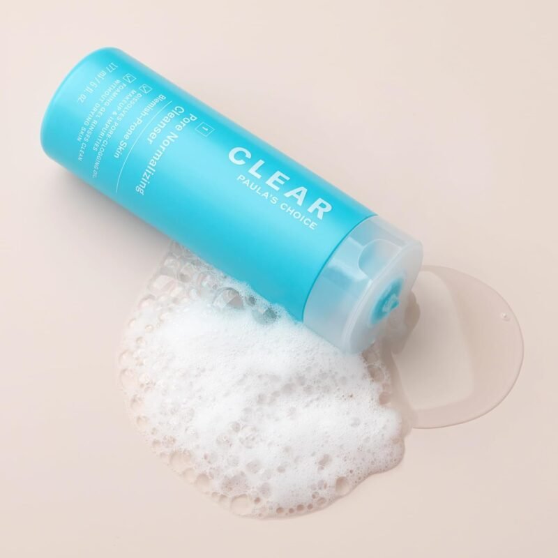 Paula's Choice CLEAR Pore Normalizing Cleanser, Salicylic Acid Acne Face Wash for Large Pores, Redness & Blackheads - Image 2