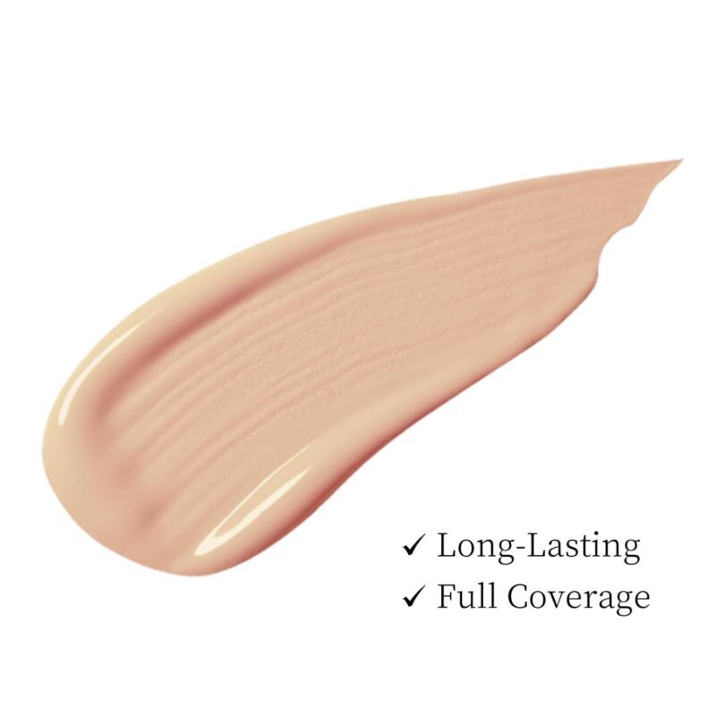 TUNBOT Long Lasting Concealer Foundation, SPF 50, Makeup to Cover Facial Imperfections, Unscented Foundation for All Skin Types (30ml) - Image 2
