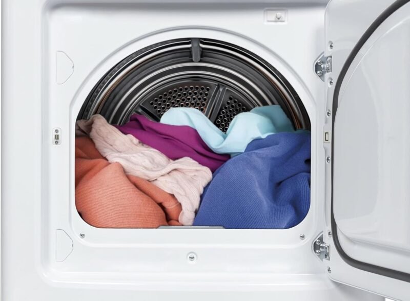 Kenmore 2669162 Front Load Electric Dryer with Wrinkle Guard, Energy Saver, Smart Sensor Drying System, 7.0 cu. ft. Total Capacity, White - Image 3