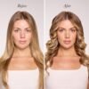 L'ANGE HAIR Le Duo Standard 360° Airflow Styler | 2-in-1 Curling Wand & Titanium Flat Iron Hair Straightener | Professional Hair Curler with Cooling Air Vents | Dual Voltage & Adjustable Temp (Blush) - Image 3