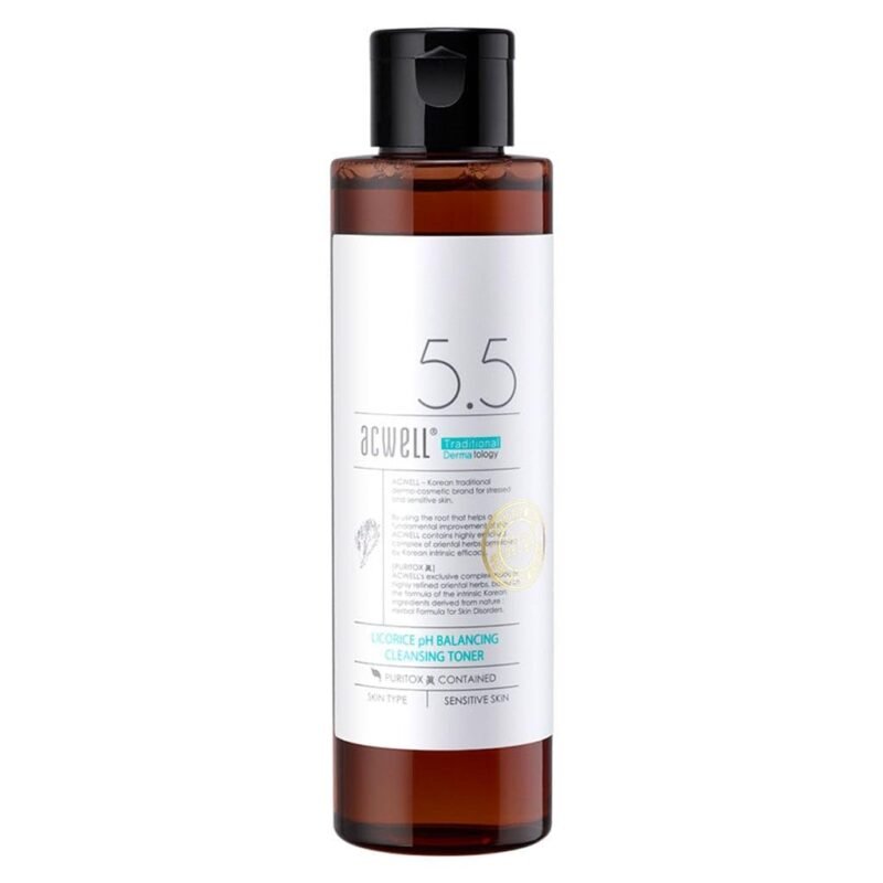 ACWELL Licorice pH Balancing Korean Toner for Cleansing 5.07 fl.oz. - Alcohol-Free PH5.5 Hydrating Facial Astringent - Skin Clarifying & Hydration Boosting Toner - Image 4