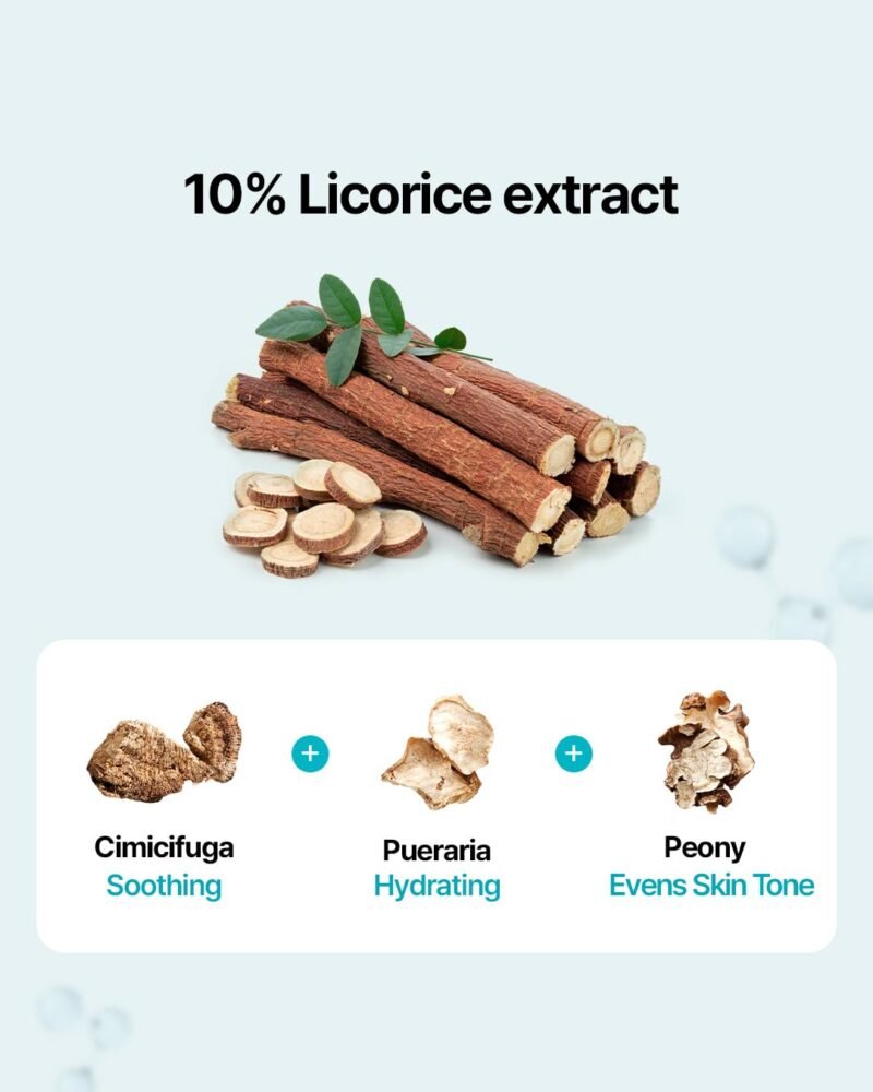 ACWELL Licorice pH Balancing Korean Toner for Cleansing 5.07 fl.oz. - Alcohol-Free PH5.5 Hydrating Facial Astringent - Skin Clarifying & Hydration Boosting Toner - Image 7