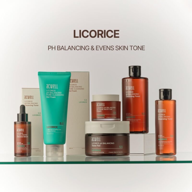 ACWELL Licorice pH Balancing Korean Toner for Cleansing 5.07 fl.oz. - Alcohol-Free PH5.5 Hydrating Facial Astringent - Skin Clarifying & Hydration Boosting Toner - Image 8