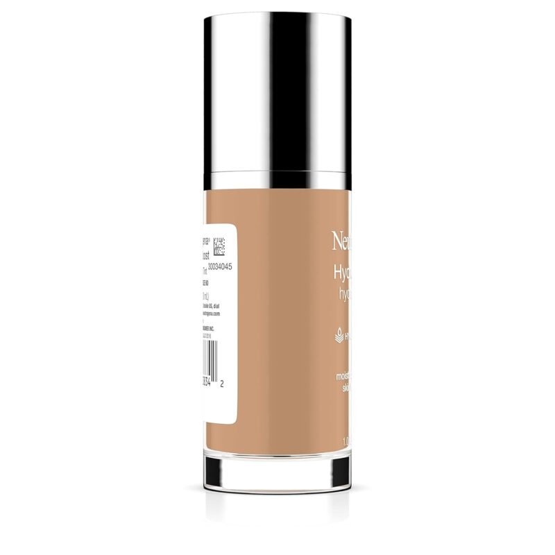 Neutrogena Hydro Boost Hydrating Tint with Hyaluronic Acid, Lightweight Water Gel Formula, Moisturizing, Oil-Free & Non-Comedogenic Liquid Foundation Makeup, 60 Natural Beige 1.0 fl. oz - Image 14