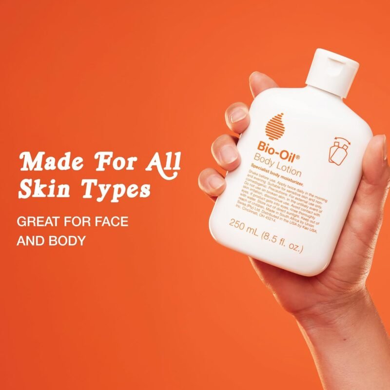 Bio-Oil Moisturizing Body Lotion for Dry Skin, Ultra-Lightweight High-Oil Hydration, with Jojoba Oil, Rosehip Oil, Shea Oil, and Hyaluronic Acid, 8.5 oz - Image 6