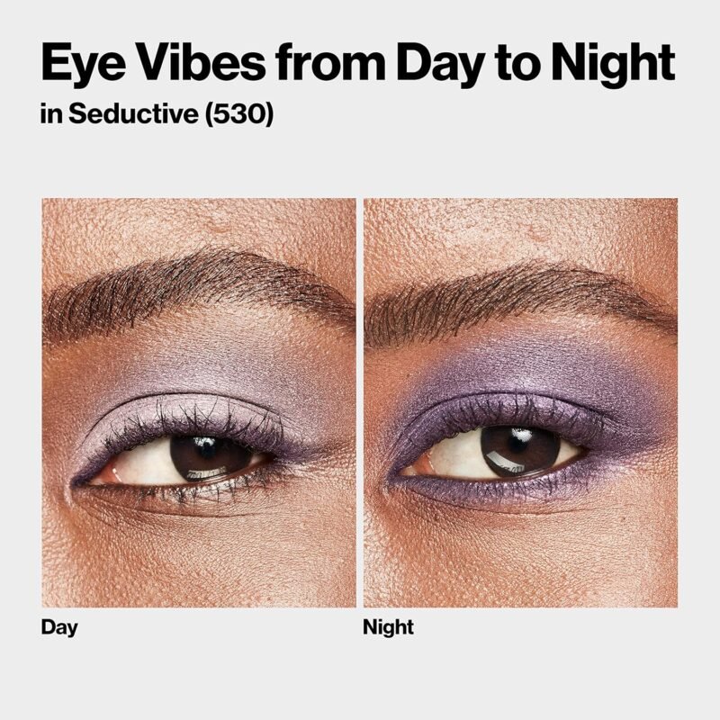 Revlon ColorStay Day to Night Eyeshadow Quad, Longwear Shadow Palette with Transitional Shades and Buttery Soft Feel, Crease & Smudge Proof, 530 Seductive, 0.16 Oz - Image 4