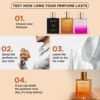 BellaVita Honey OUD Perfume for Women & Men (3.4 fl.oz) | Vanilla, Bergamot & Patchouli Perfume | Long-Lasting Arabian Unisex Perfumes for Women & Men | Floral & Spicy Vegan Cologne Honey Perfume - Image 7