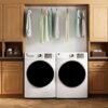 Kenmore 8.0 cu. ft. Front Load Electric Dryer with Wrinkle Guard & Accela Steam Reduce Wrinkles, Static & Odors - Sanitize Dry, Smart Sensor Drying - LED - ENERGY STAR Certified - White - Image 4