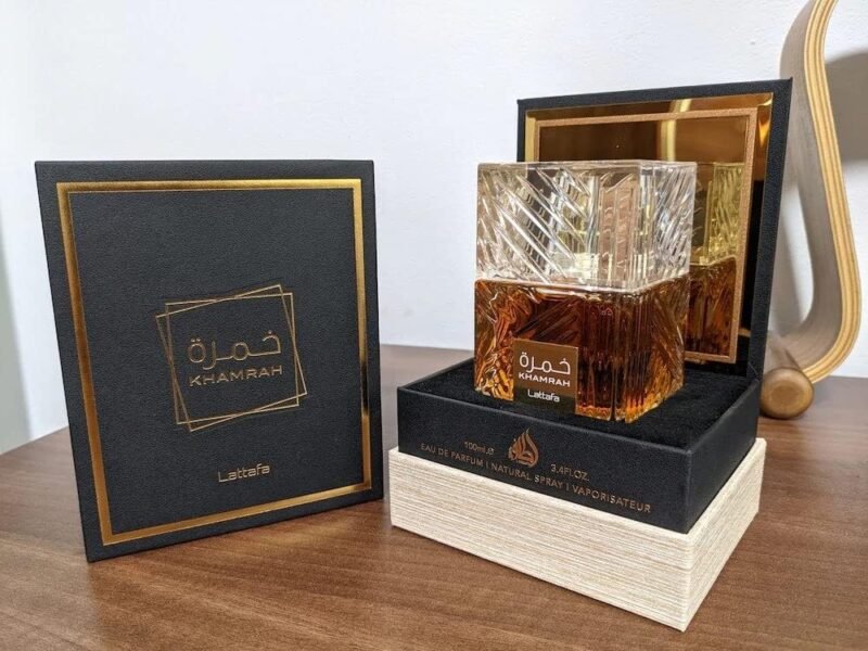 Lattafa Khamrah - Vanilla, Warm Spicy, Amber, Cinnamon - Eau de Parfum Long-Lasting Fragrance for Unisex, 3.40 Ounce / 100 ml - Image 6