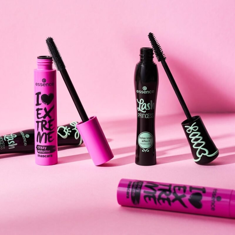 essence | I Love Extreme Crazy Volume Mascara (Pack of 1) | Intense & Dramatic Volume & Length in One Swipe | Vegan & Cruelty Free - Image 8