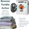 Clothes Dryer, 970w, 1.6 Cu.Ft. Machine for laundry with Stainless Steel Drum, 11lbs with Exhaust Hose,Digital Control, Auto Stop with Hygrometer Sensor, Dryer for Apartments, Home, RV, Dorms - Image 6