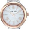 Anne Klein Women's Premium Crystal Accented Bangle Watch Set, AK/2245 - Image 3