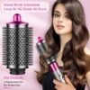 Large Round Volumizing Brush for Dyson Airwrap Accessories Bigger Oval Round Brush Volumizer Attachment Tool, Rose - Image 3