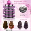 Large Round Volumizing Brush for Dyson Airwrap Accessories Bigger Oval Round Brush Volumizer Attachment Tool, Rose - Image 5