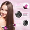 Large Round Volumizing Brush for Dyson Airwrap Accessories Bigger Oval Round Brush Volumizer Attachment Tool, Rose - Image 6
