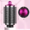Large Round Volumizing Brush for Dyson Airwrap Accessories Bigger Oval Round Brush Volumizer Attachment Tool, Rose - Image 8