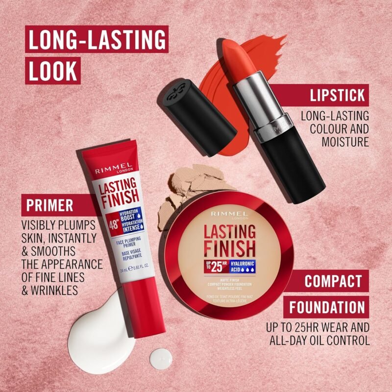 Lasting Finish Lipstick - Up to 8 Hours of Intense Lip Color with Color Protect Technology and Exclusive Black Diamond Complex - 066 Heather Shimmer, .14oz - Image 9