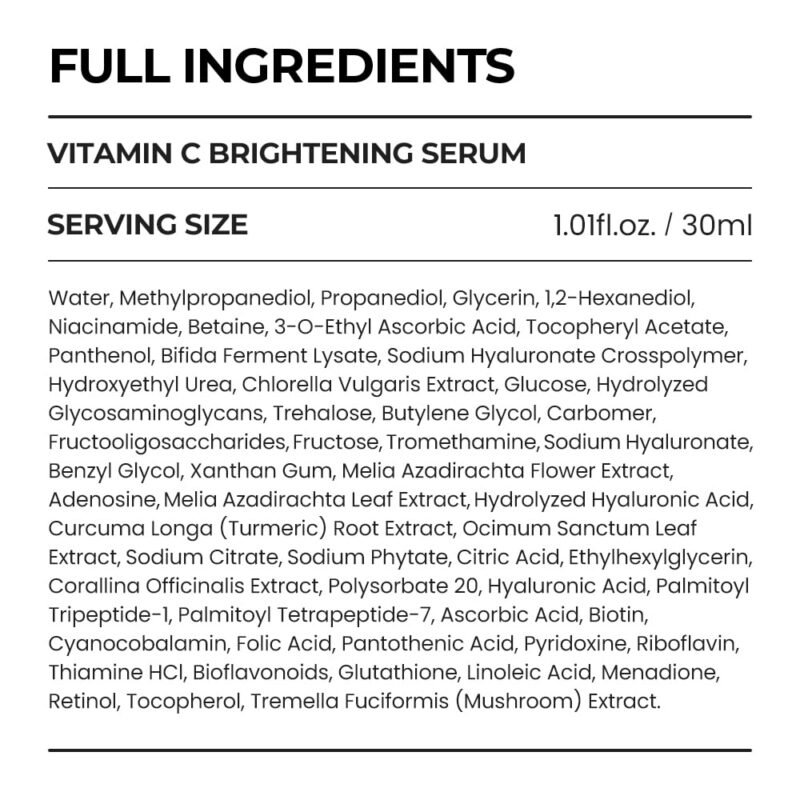 (SKIN&LAB) Vitamin C Serum for Face with Hyaluronic Acid and Niacinamide | Even Skin Tone Serum (1.01 fl oz) - Image 8
