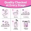 Doctor's Recipes Women’s Probiotic, 60 Caps 50 Billion CFU 16 Strains, with Organic Cranberry, Digestive Immune Vaginal & Urinary Health, Shelf Stable, Delayed Release, No Soy Gluten Dairy - Image 9