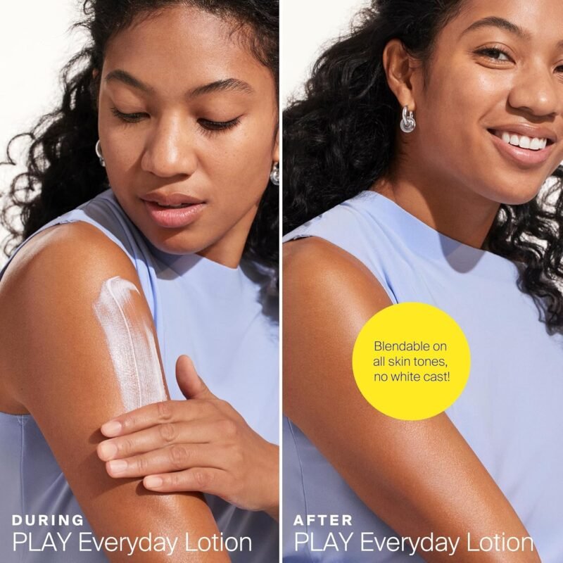 Supergoop! PLAY Everyday Lotion SPF 50 (2.4 fl oz) - Broad Spectrum Body & Face Sunscreen for Sensitive Skin - Great for Active Days - Fast Absorbing, Water & Sweat Resistant - Image 4