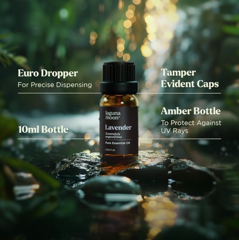 Essential Oils Set - Top 6 Blends for Diffusers, Home Care, Candle Making Scents, Fragrance, Aromatherapy, Humidifiers, Gifts - Peppermint, Tea Tree, Lavender, Eucalyptus, Lemongrass, Orange (10mL) - Image 5
