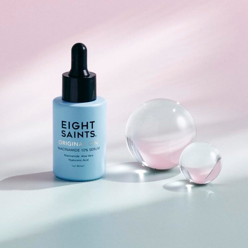 Eight Saints Original Cin, 10% Niacinamide Serum For Face Anti Aging, Natural and Organic, Facial Serum to Reduce Fine Lines, Dark Spots, Large Pores, and Wrinkles, 1oz - Image 4