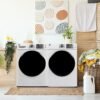 Kenmore 8.0 cu. ft. Front Load Electric Dryer with Wrinkle Guard & Accela Steam Reduce Wrinkles, Static & Odors - Sanitize Dry, Smart Sensor Drying - LED - ENERGY STAR Certified - White - Image 2