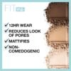Maybelline Fit Me Matte + Poreless Pressed Face Powder Makeup & Setting Powder, Natural Ivory, 1 Count - Image 2