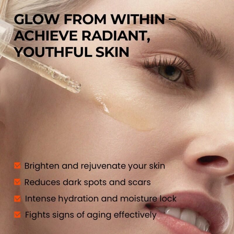 (SKIN&LAB) Vitamin C Serum for Face with Hyaluronic Acid and Niacinamide | Even Skin Tone Serum (1.01 fl oz) - Image 2