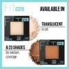 Maybelline Fit Me Matte + Poreless Pressed Face Powder Makeup & Setting Powder, Translucent, 1 Count - Image 3