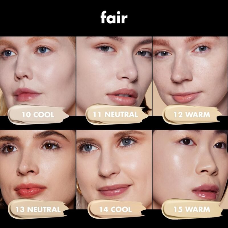 e.l.f. Soft Glam Foundation, Medium Coverage, Long-Lasting & Buildable Foundation For A Smooth, Satin Finish, Vegan & Cruelty-Free, 25 Light Neutral - Image 3