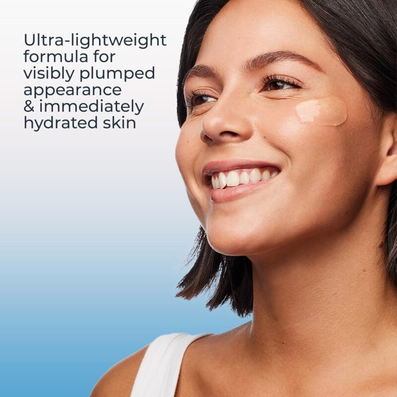 Eucerin Face Immersive Hydration Moisture Boost Face Serum, Ultra-Lightweight Hyaluronic Acid Serum Smooths Fine Lines and Wrinkles, 1 Fl Oz Bottle - Image 8