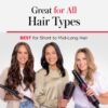 REVLON One Step Volumizer PLUS Hair Dryer and Styler | More Volume, Less Damage, and More Styling Control for Easy and Fast Salon-Style Blowouts, Plus Travel Friendly (Black) - Image 8