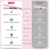 TYMO Flat Iron Hair Straightener and Curler 2 in 1 with 10s Fast Heating, 1 Inch Professional Titanium Straightening Curling Iron with 32 Adjustable Temp and Automatic Shut Off - Image 6